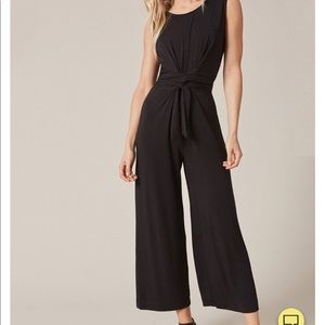 Amour Vert Gardenia Jumpsuit in Black
